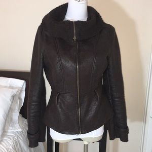 Romeo and Juliet faux shearling Jacket